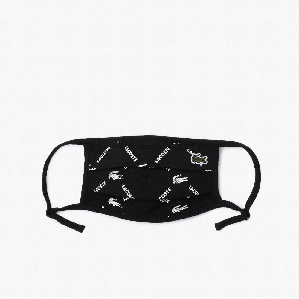 Lacoste L.12.12 Face Protection Adjustable Masks 3-Pack Negras Blancas Negras Verde Blancas | 6957-IREWX