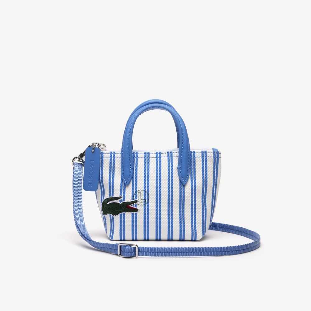 Lacoste L.12.12 Mini Stripe Print Tote Multicolor | 8136-MSCZL