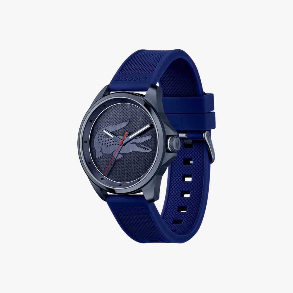 Lacoste Le Croc 3 Hands Blue Silicona Azules | 9518-PIUAC