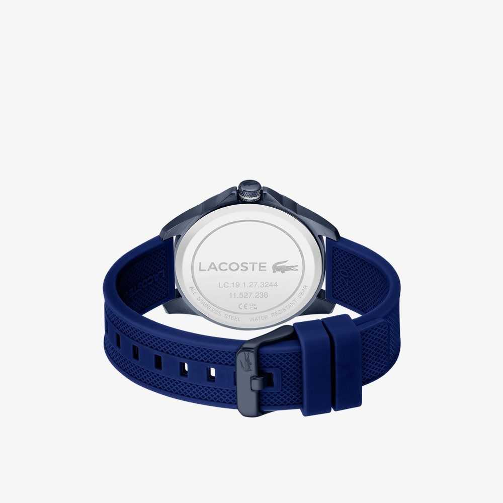 Lacoste Le Croc 3 Hands Blue Silicona Azules | 9518-PIUAC