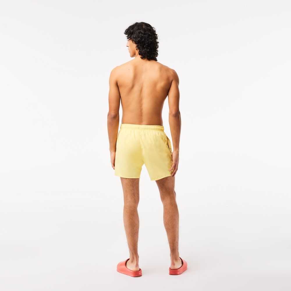 Lacoste Light Quick-Dry Swim Amarillo Verde | 3012-MKETC