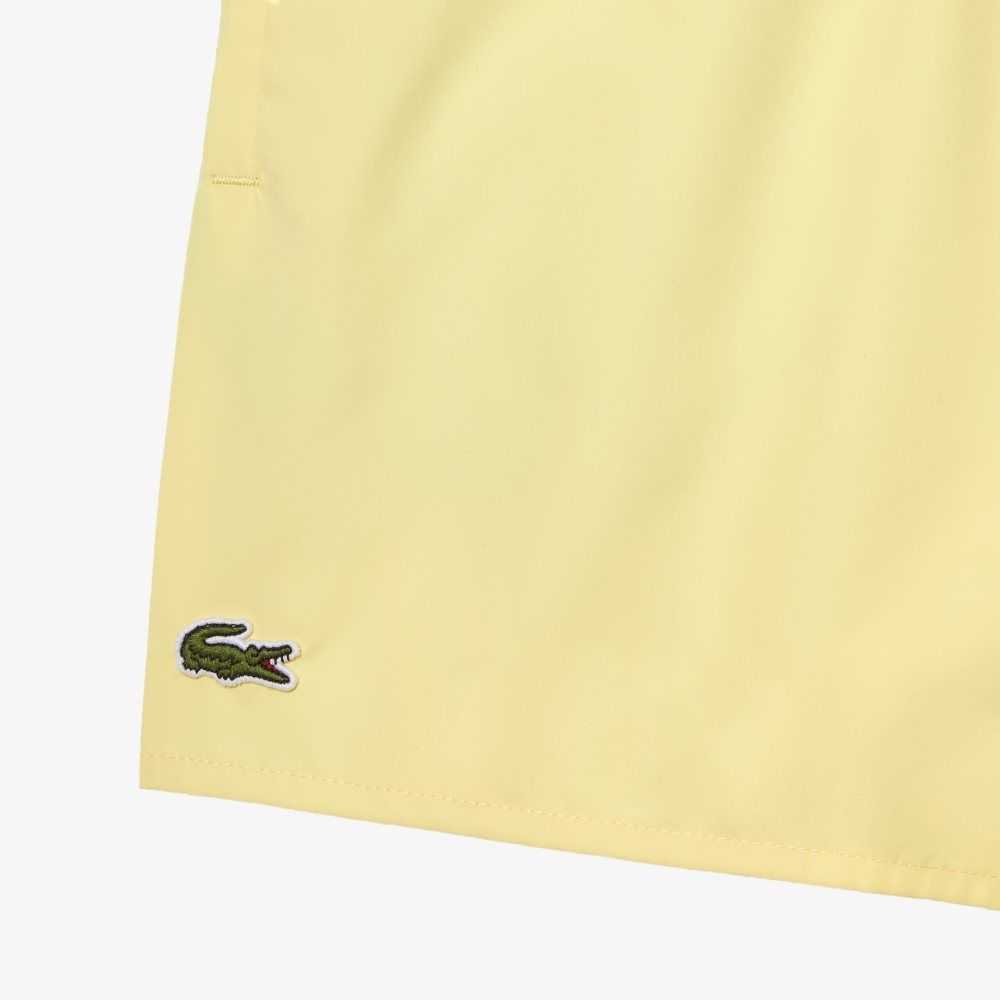 Lacoste Light Quick-Dry Swim Amarillo Verde | 3012-MKETC