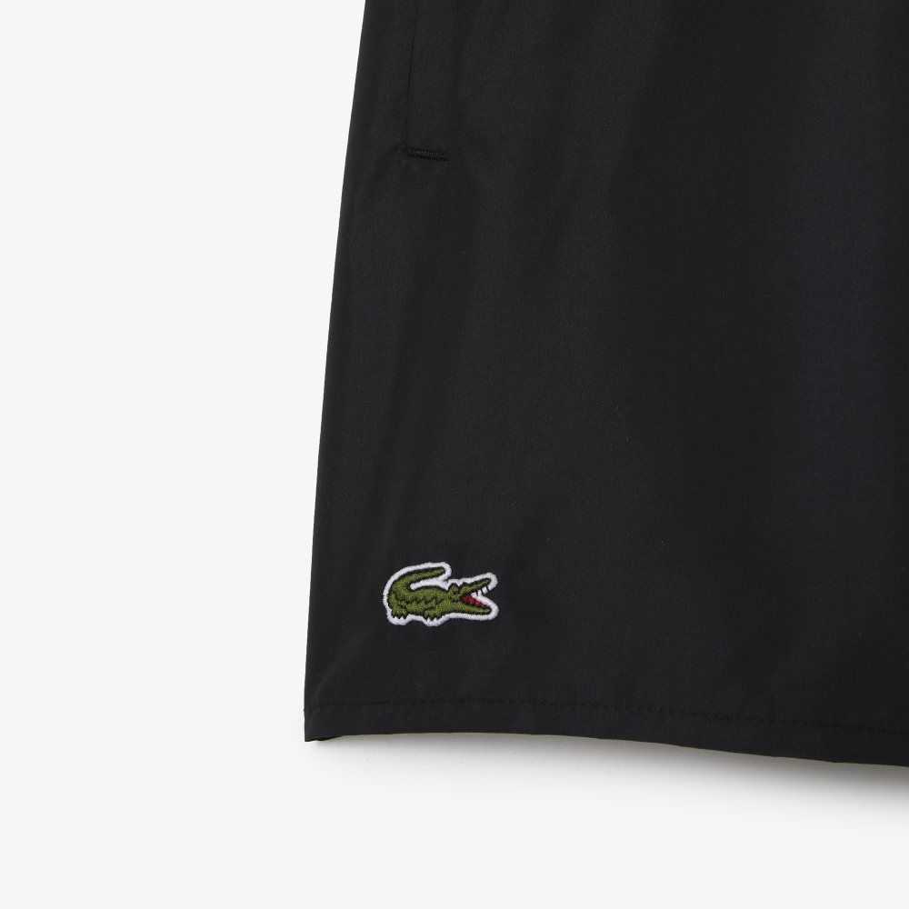 Lacoste Light Quick-Dry Swim Negras Verde | 3620-LPAMX