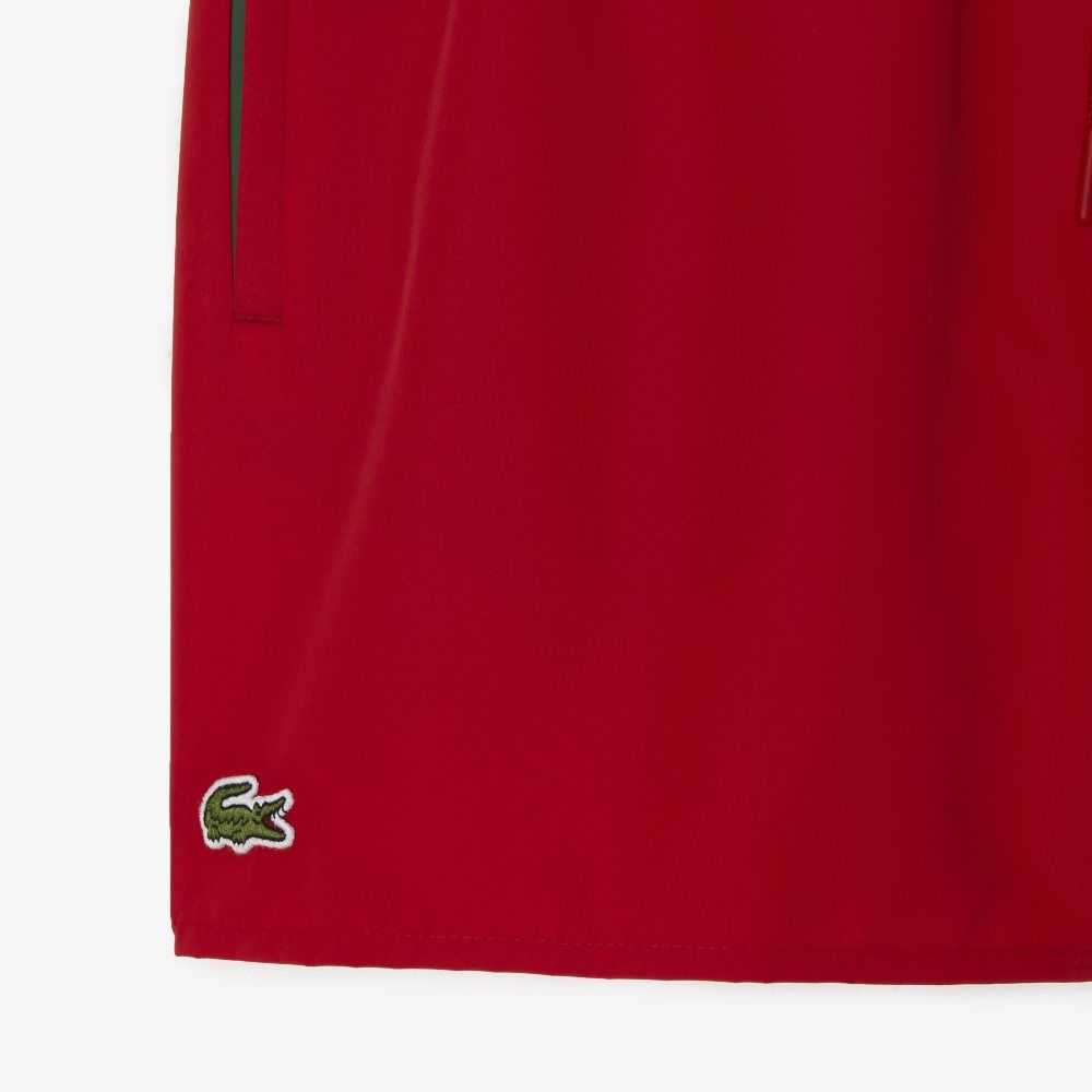 Lacoste Light Quick-Dry Swim Rojas Verde | 7281-PIHWD