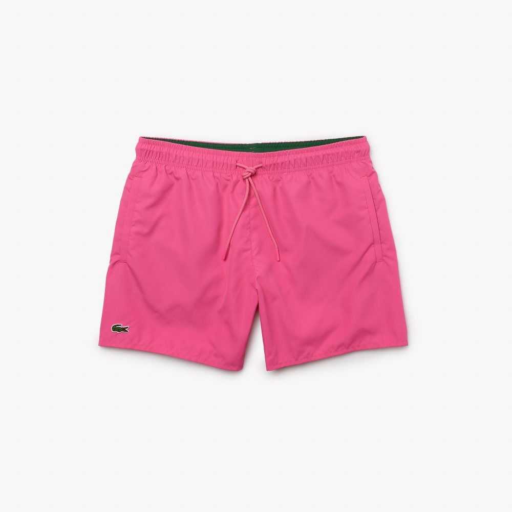 Lacoste Light Quick-Dry Swim Rosas Verde | 0983-AGXNV