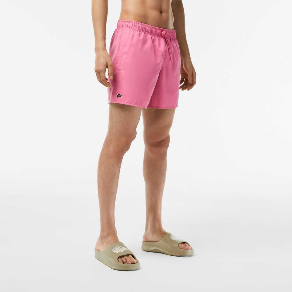 Lacoste Light Quick-Dry Swim Rosas Verde | 4672-XHIWU