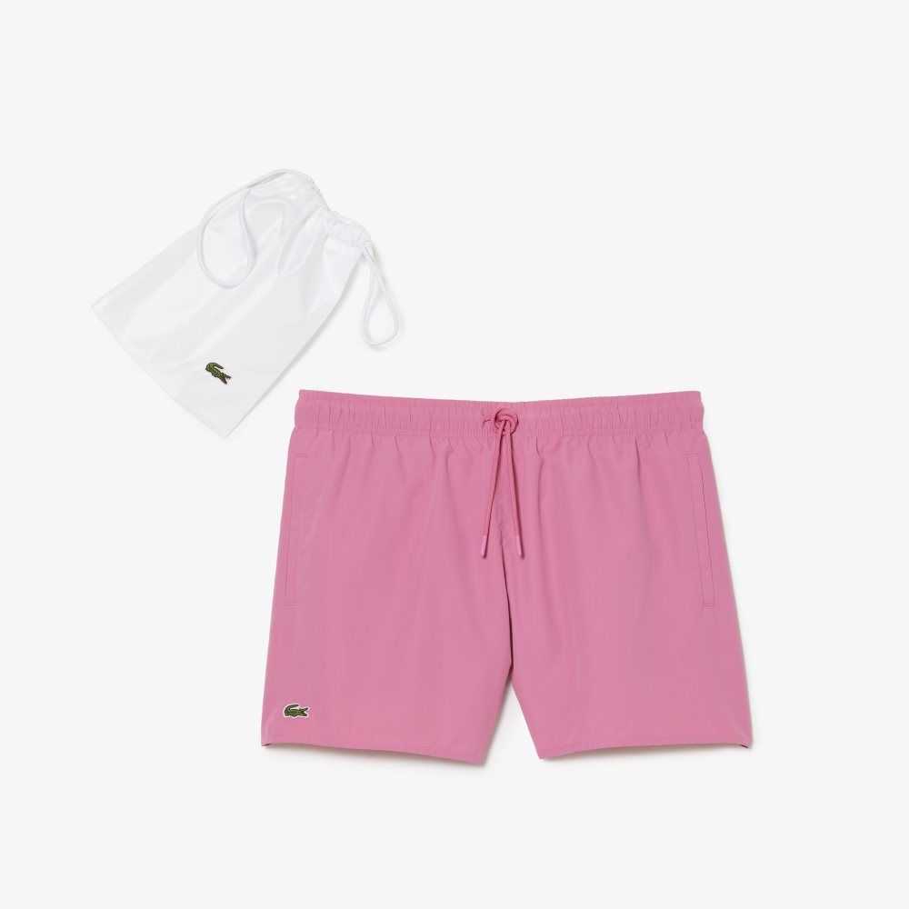 Lacoste Light Quick-Dry Swim Rosas Verde | 4672-XHIWU