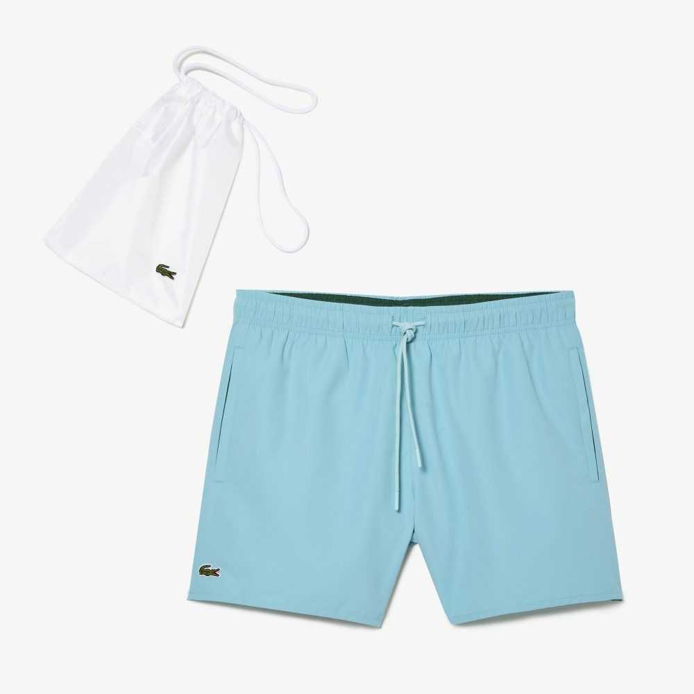 Lacoste Light Quick-Dry Swim Turquesa Verde | 6793-CQGDI