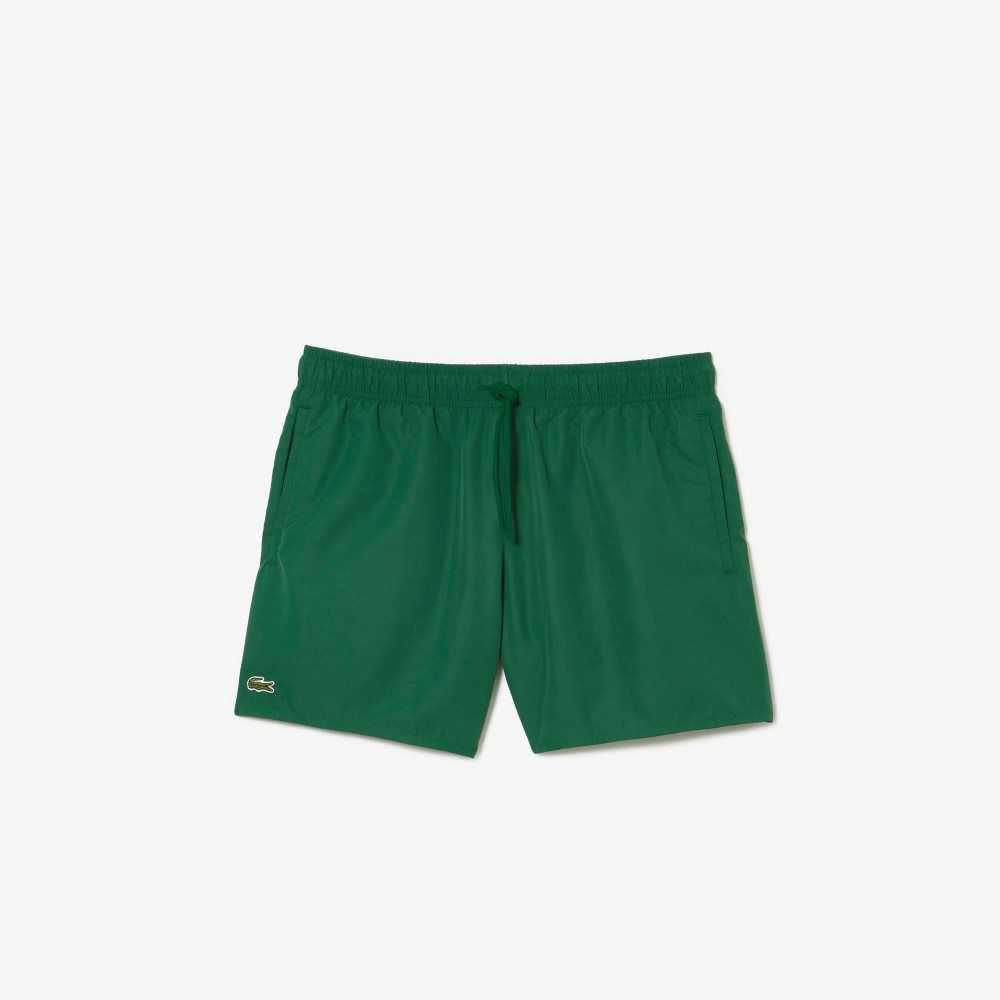 Lacoste Light Quick-Dry Swim Verde Azul Marino Azules | 8015-MLFYQ