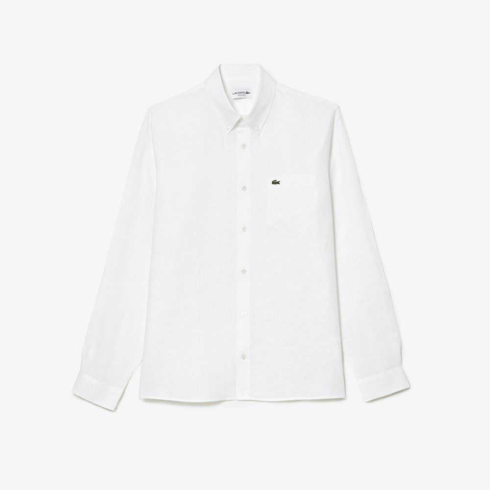 Lacoste Linen Blancas | 9075-XALHG