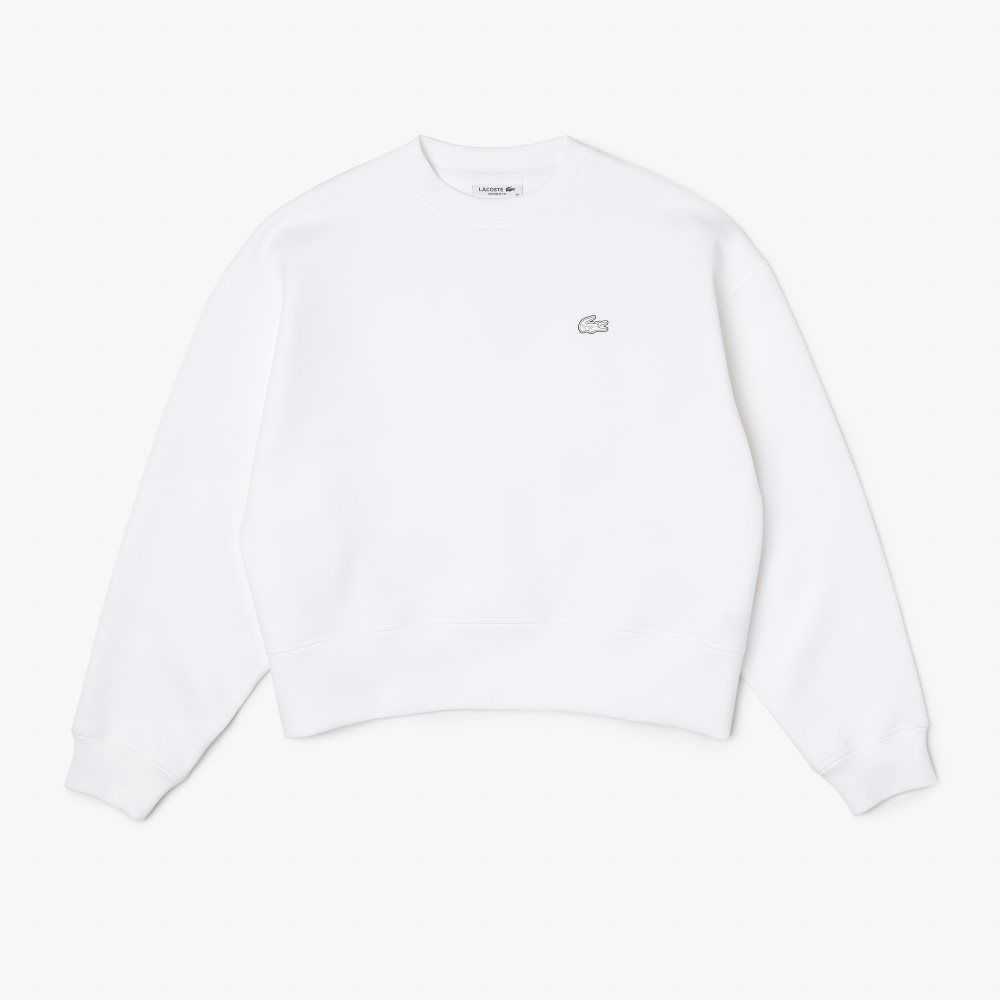 Lacoste Logo Back Blancas | 2957-KOMGU