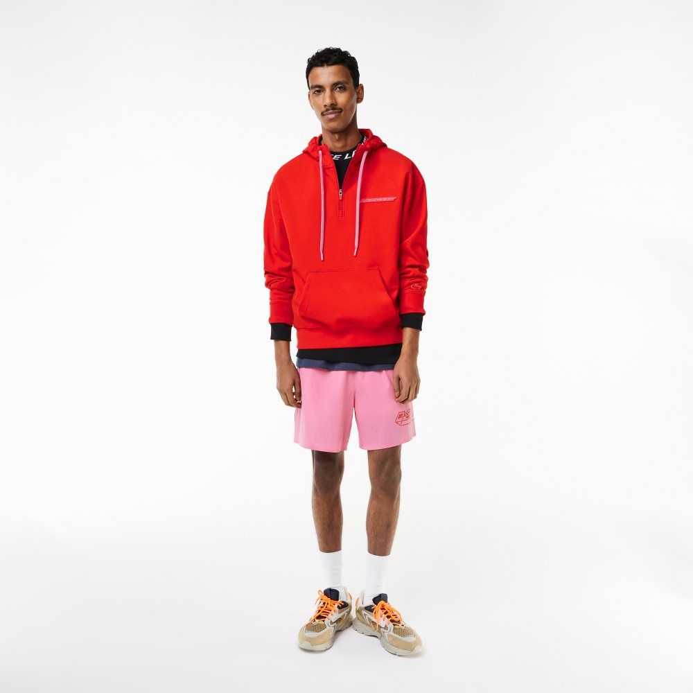 Lacoste Loose Fit Hoodie Rojas | 2179-ODQCN