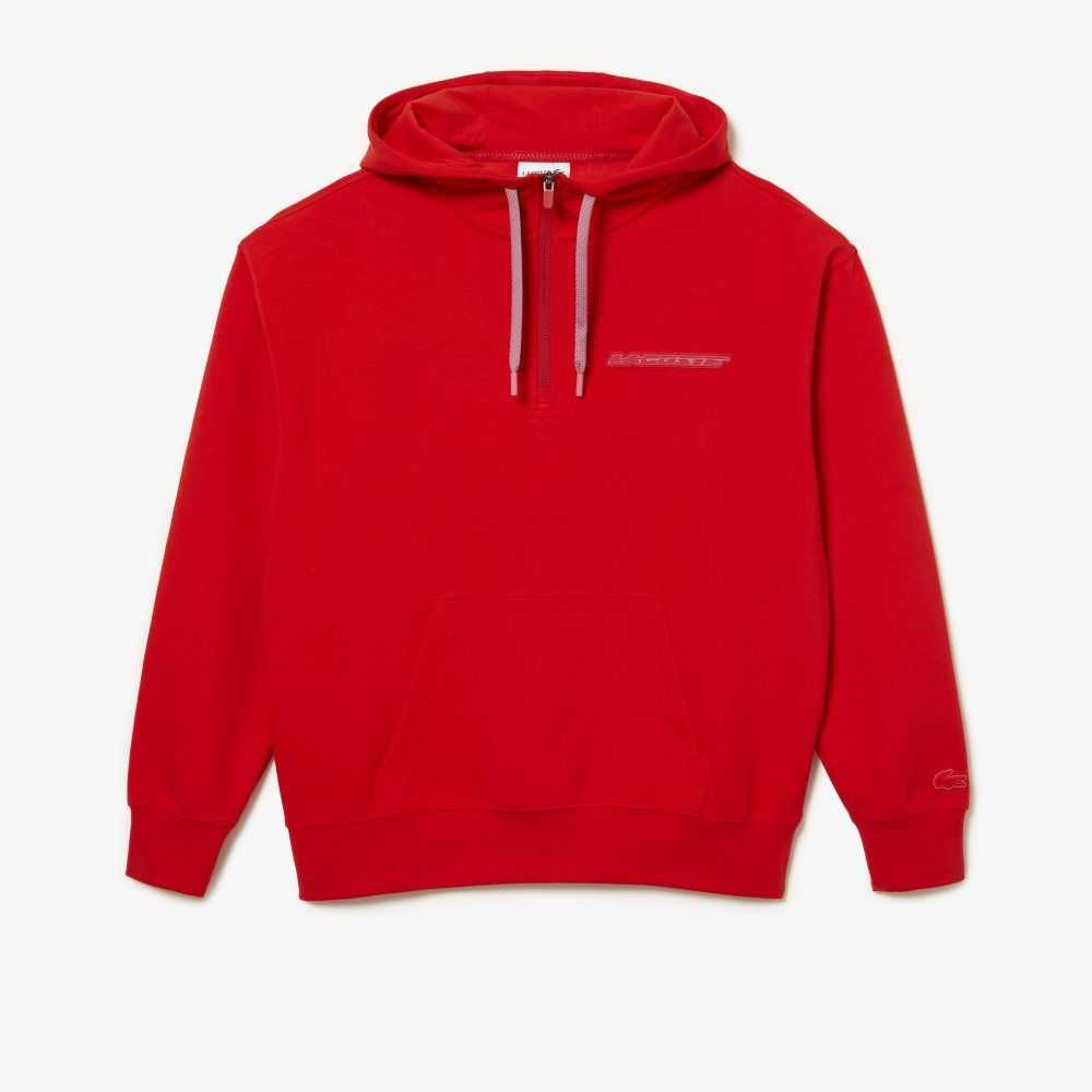 Lacoste Loose Fit Hoodie Rojas | 2179-ODQCN