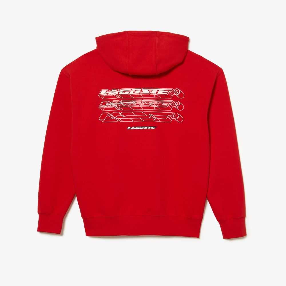 Lacoste Loose Fit Hoodie Rojas | 2179-ODQCN