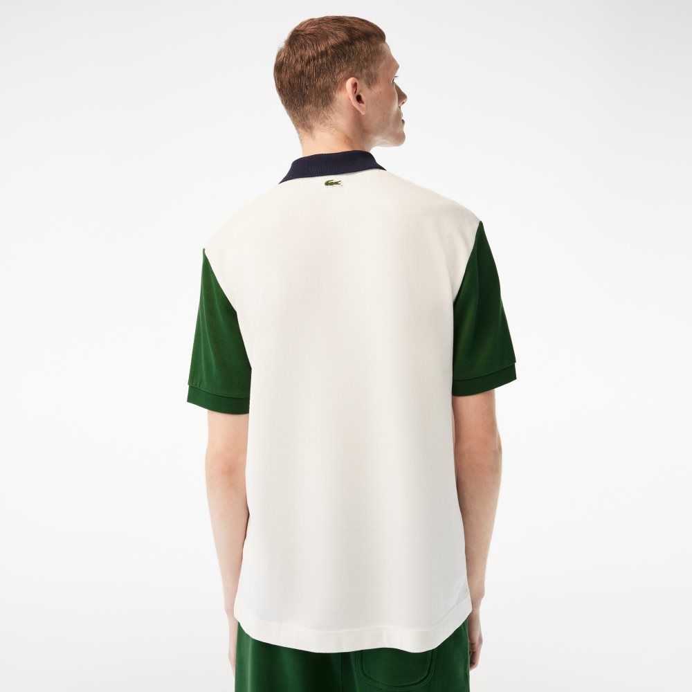 Lacoste Loose Fit Organic Algodon Multicolor | 1738-WFYKG