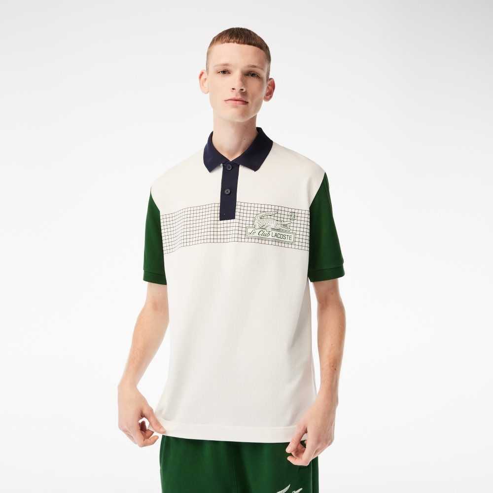 Lacoste Loose Fit Organic Algodon Multicolor | 1738-WFYKG