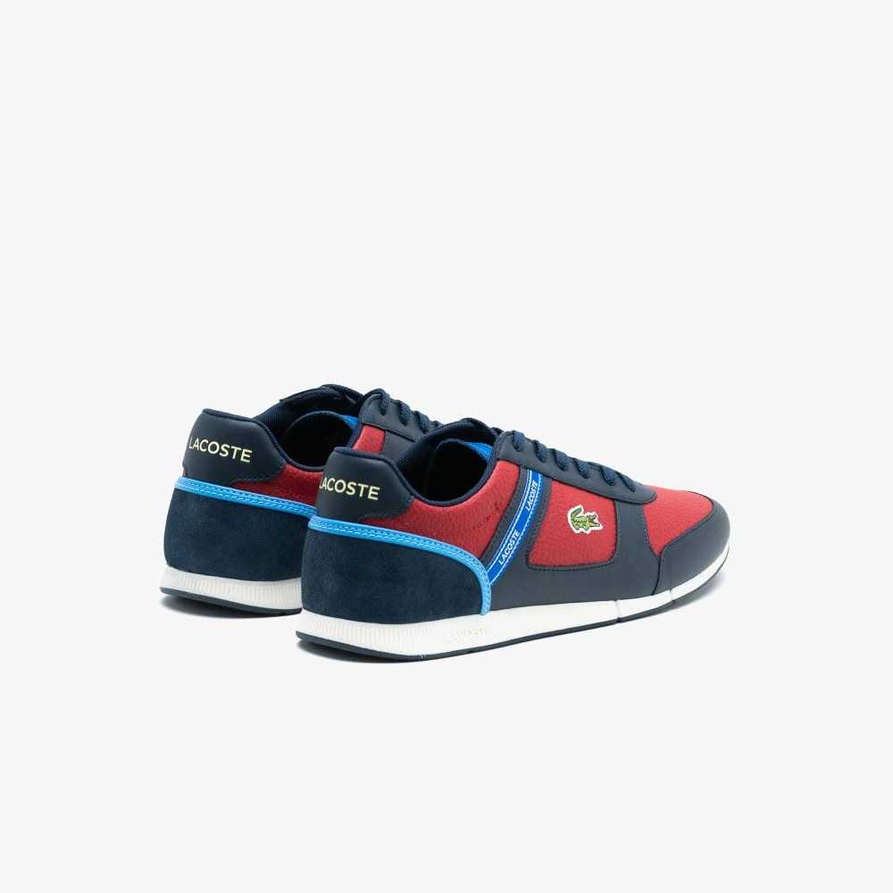 Lacoste Menerva Deporte Azules Rojas | 7261-MVIUS