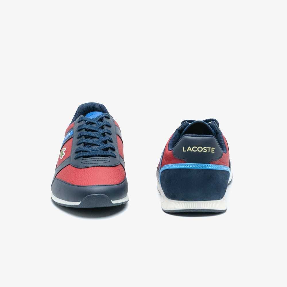 Lacoste Menerva Deporte Azules Rojas | 7261-MVIUS