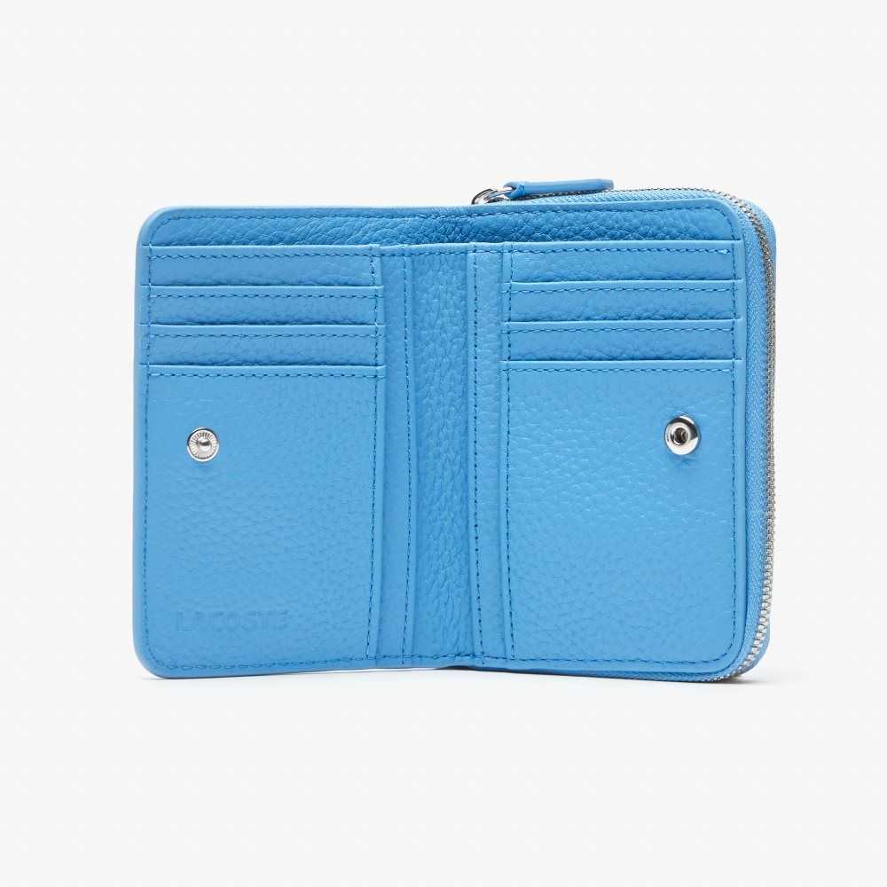 Lacoste Metal Plate Small Zip Wallet Multicolor | 0953-TKXFM