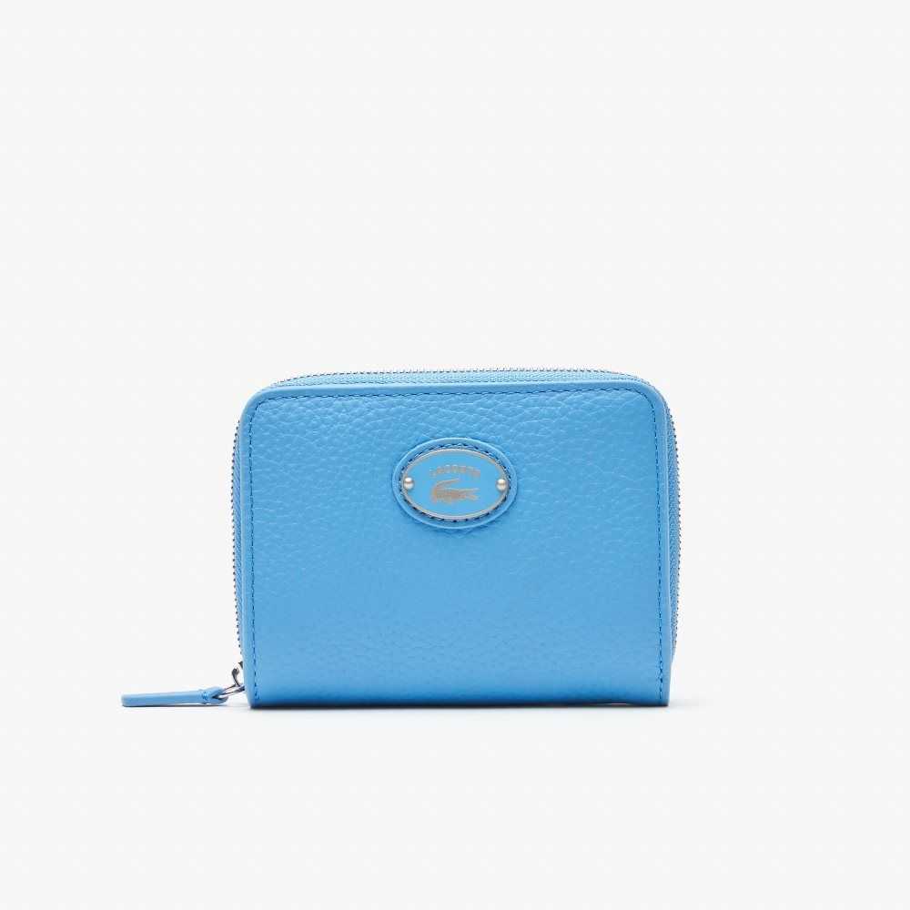 Lacoste Metal Plate Small Zip Wallet Multicolor | 0953-TKXFM