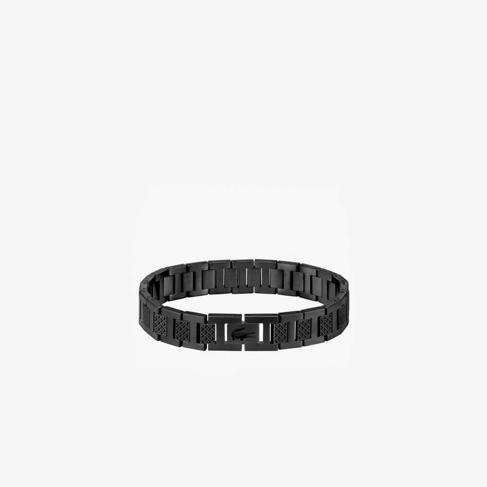 Lacoste Metropole Bracelet Negras Gris | 0361-FGICH
