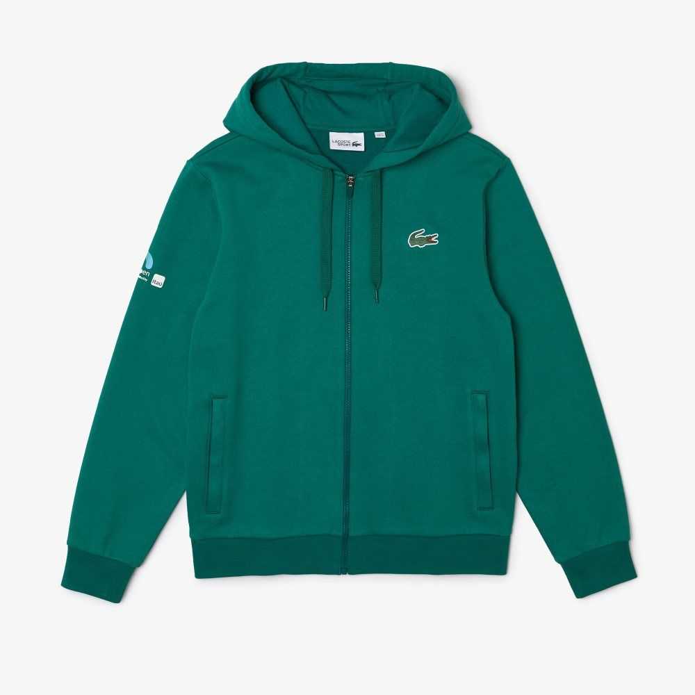 Lacoste Miami Open Encapuchado Verde | 6521-GAPHX