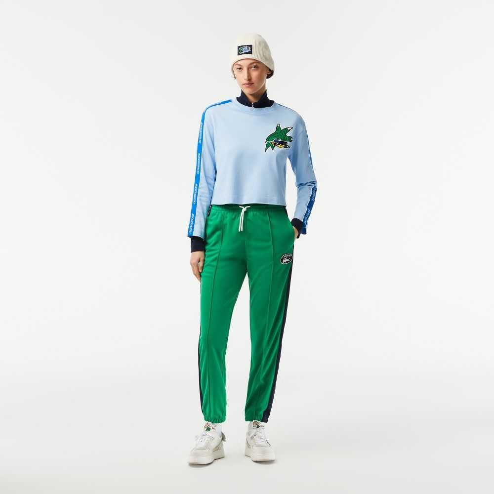 Lacoste Mini Pique Trackpants Verde | 2674-FAHGW