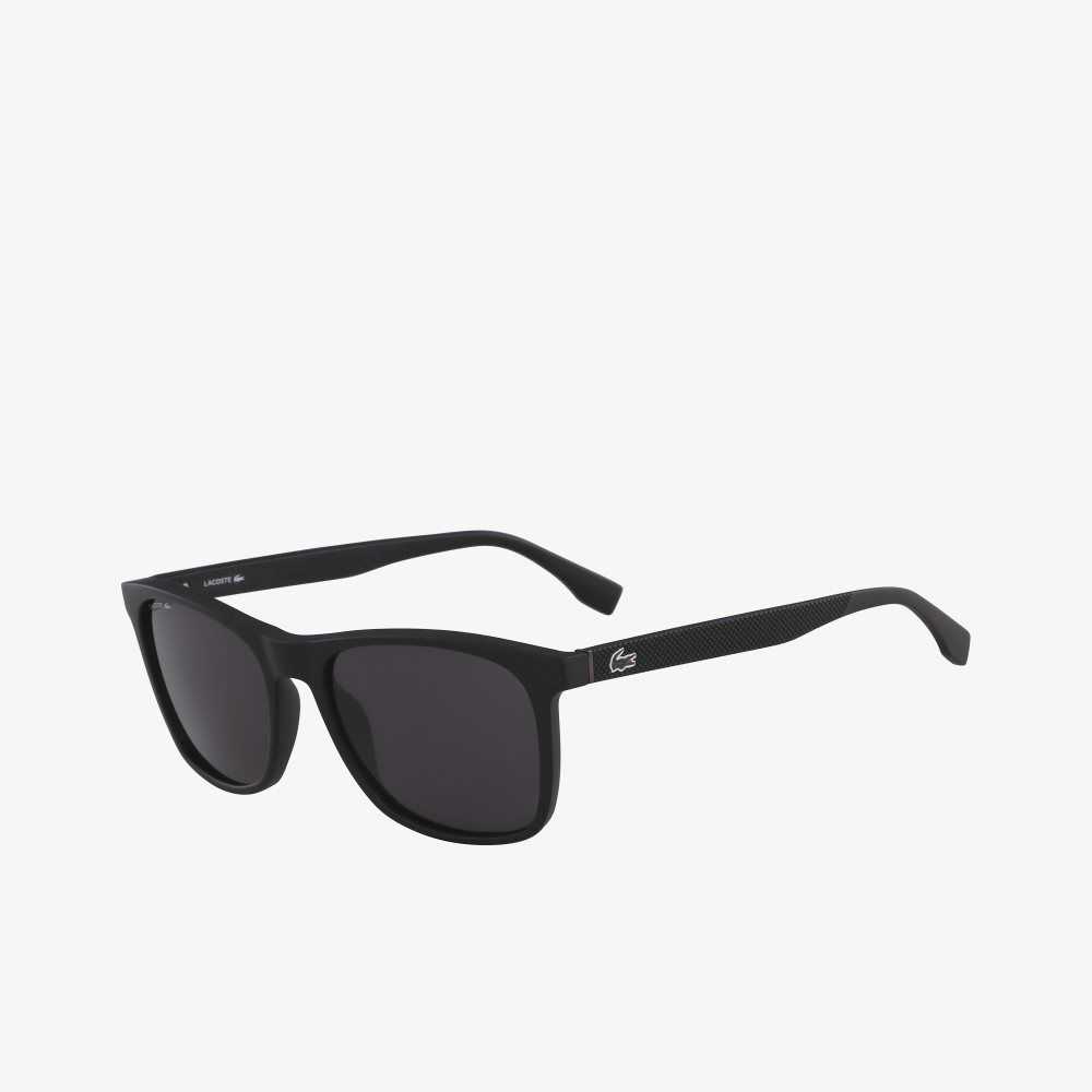 Lacoste Modified Rectangle L.12.12 Premium Negras Azules | 2473-ANZME