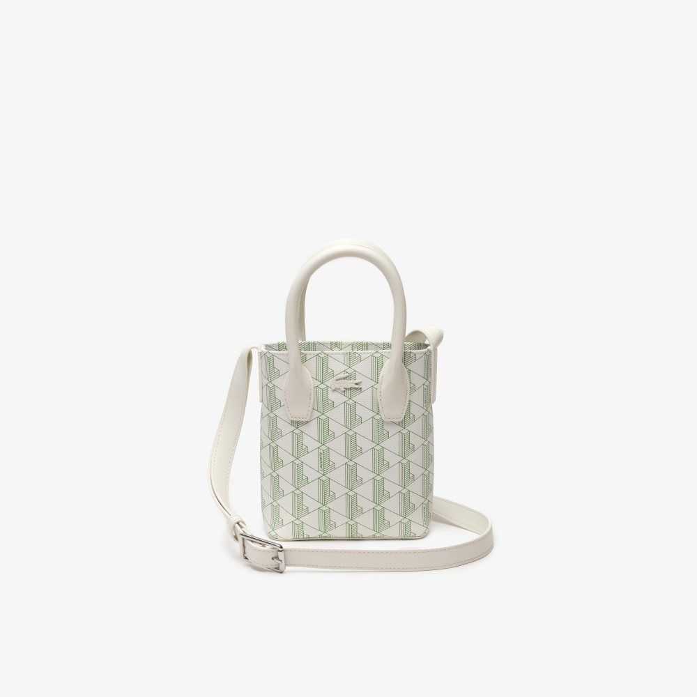 Lacoste Monogram Print Mini Satchel Multicolor | 2745-FRUWO