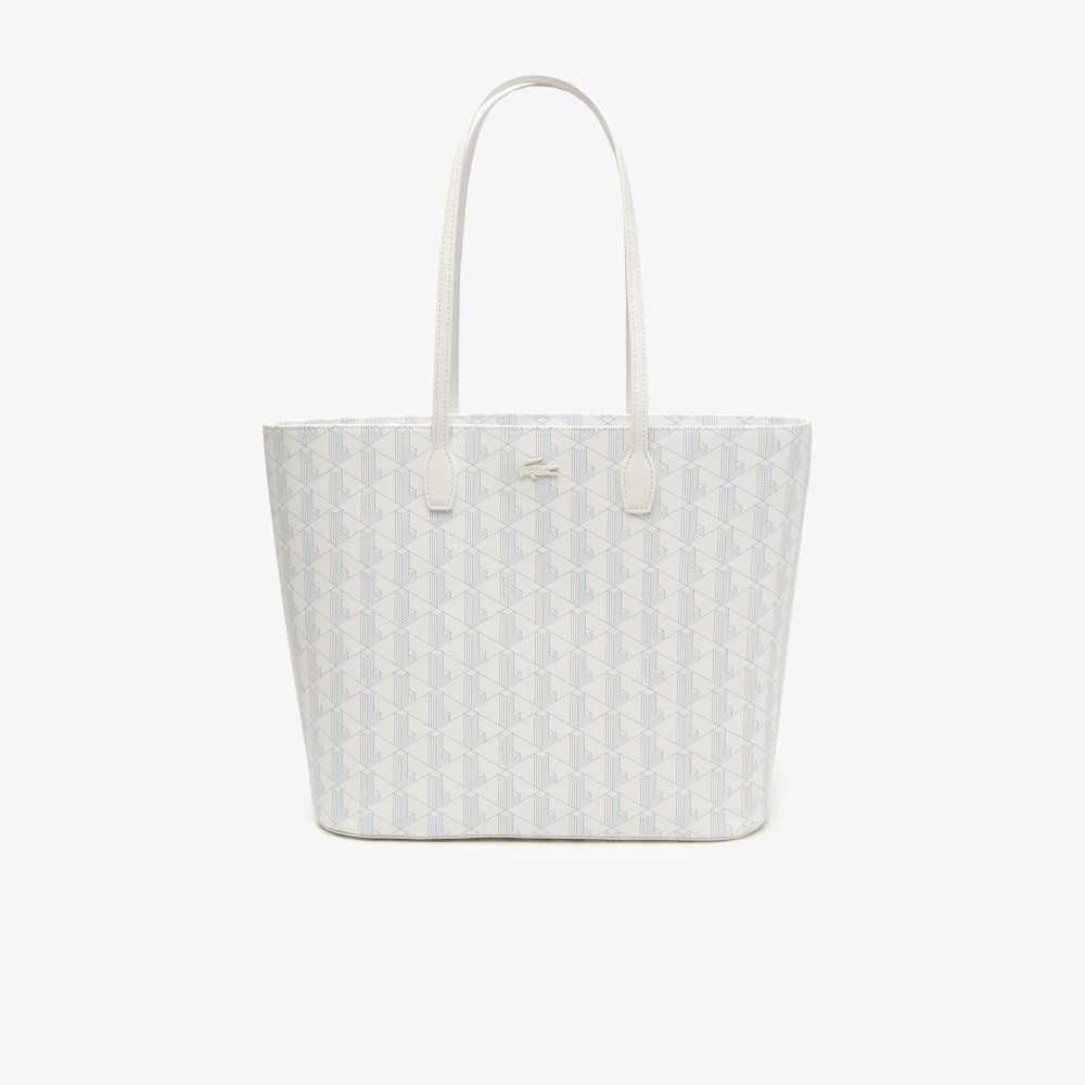 Lacoste Monogram Print Tote Multicolor | 8907-ZYSDR