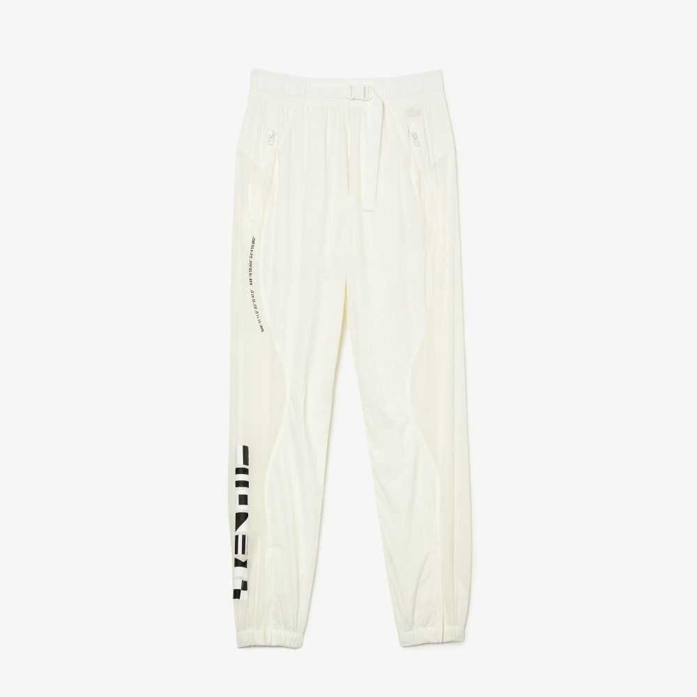 Lacoste Nautical Print Trackpants Blancas | 6540-YNPOV