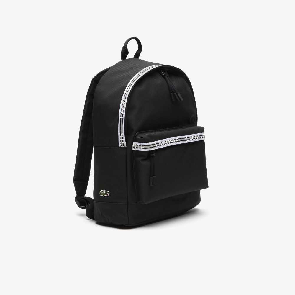 Lacoste Neocroc Backpack with Zipped Logo Straps Multicolor | 7953-XQCSF