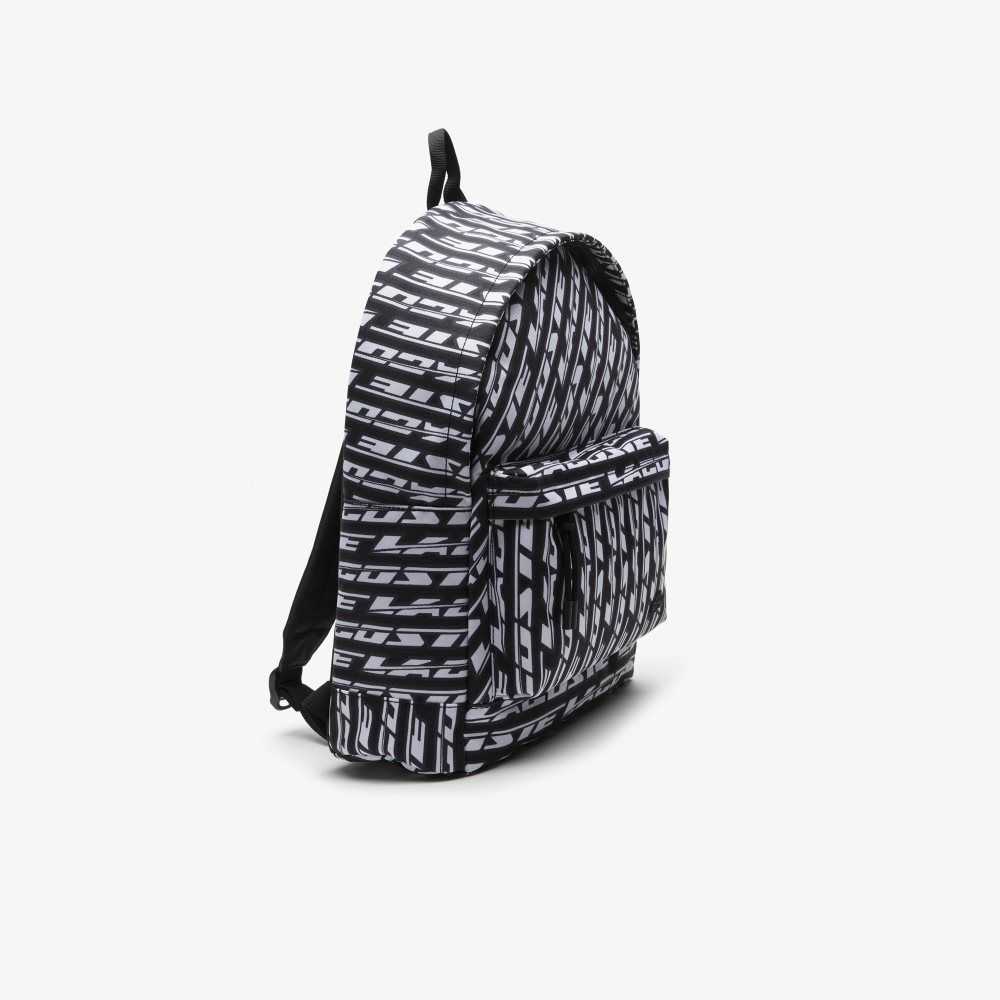 Lacoste Neocroc Logo Print Backpack Multicolor | 1298-DCZIF