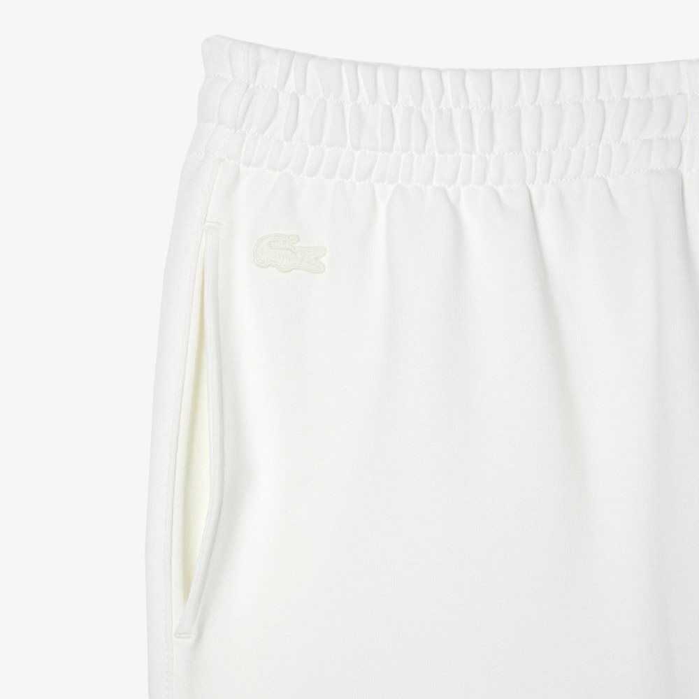 Lacoste Netflix Croc Print Pista Blancas | 8736-CJEDY