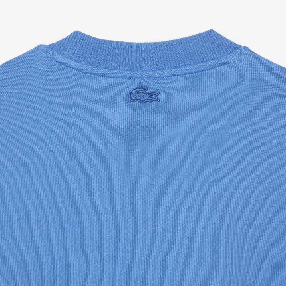 Lacoste Netflix Organic Algodon Fleece Print Azules | 1357-PMLTQ