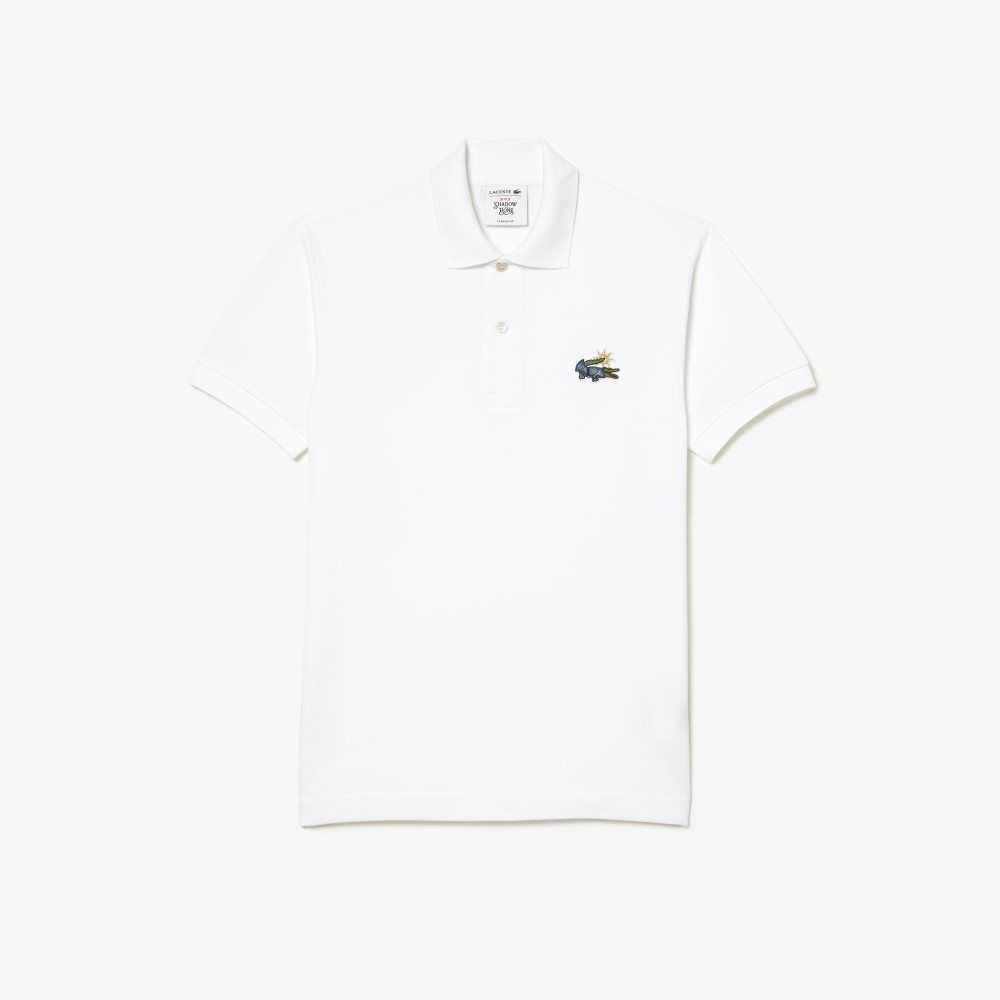 Lacoste Netflix Organic Algodon Gris Beige | 2170-PXDFT