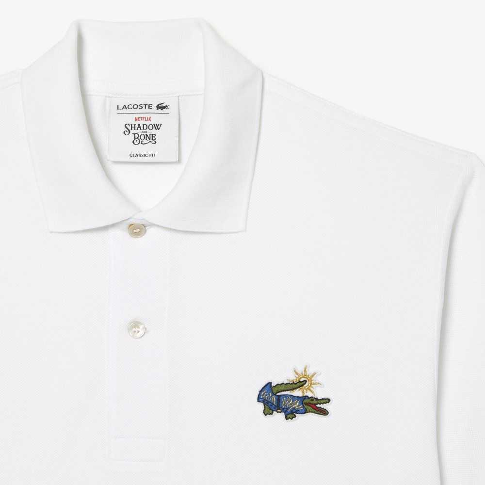 Lacoste Netflix Organic Algodon Gris Beige | 2170-PXDFT