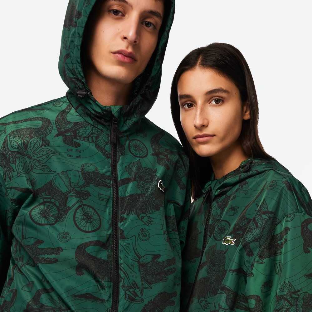 Lacoste Netflix Printed Encapuchado Multicolor | 0281-POQRS