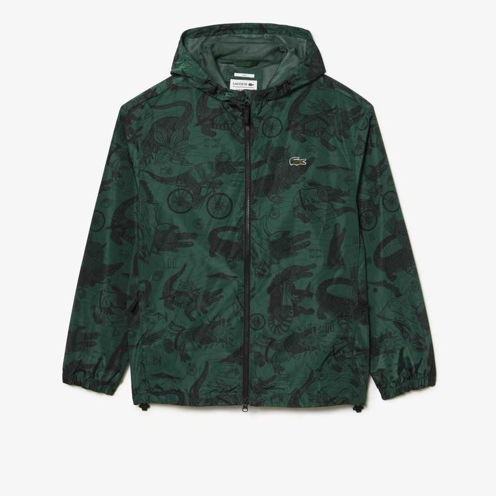 Lacoste Netflix Printed Encapuchado Multicolor | 0281-POQRS