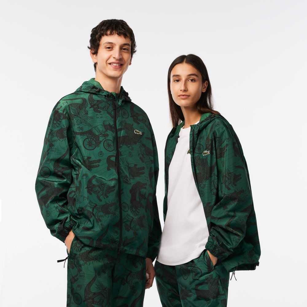 Lacoste Netflix Printed Encapuchado Multicolor | 0281-POQRS