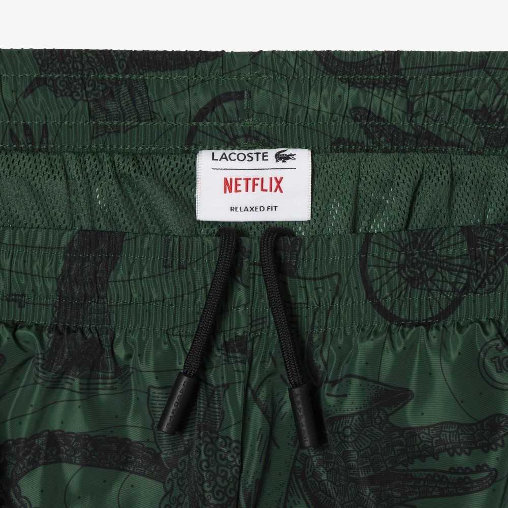 Lacoste Netflix Printed Pista Multicolor | 8457-LQUEF