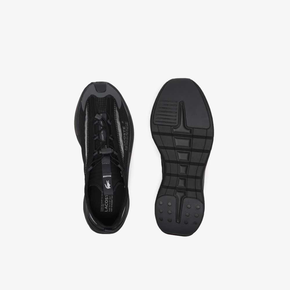 Lacoste Odyssa Lite Nylon and Mesh Negras Gris | 7423-RZASD