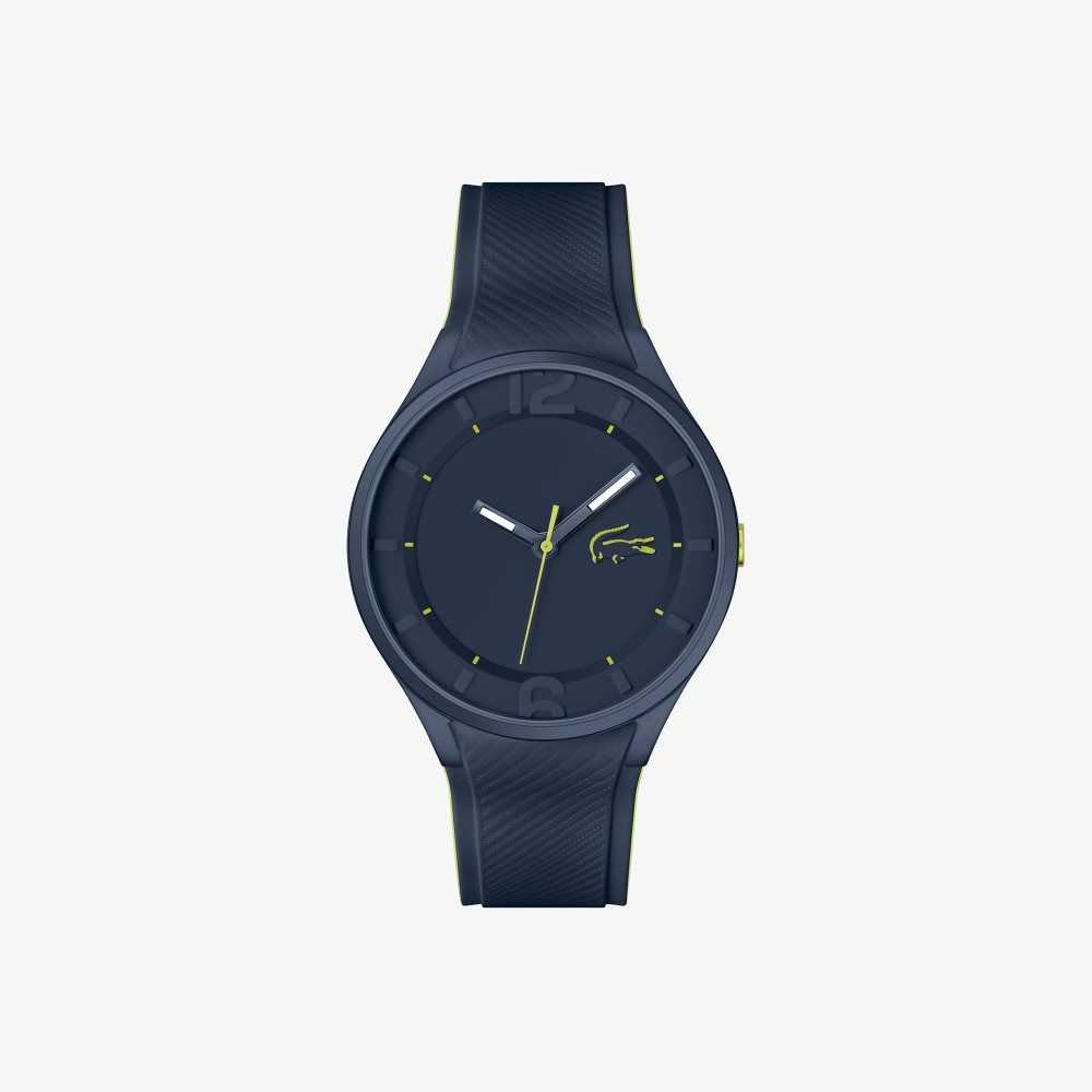 Lacoste Ollie 3 Hands Blue Silicona Azules | 2614-AMFLX