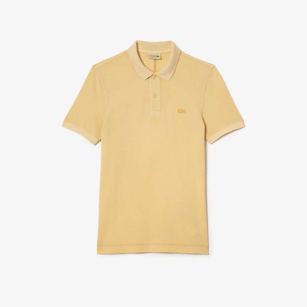 Lacoste Organic Algodon Amarillo | 4957-FCIEQ