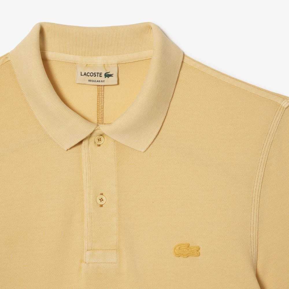 Lacoste Organic Algodon Amarillo | 4957-FCIEQ