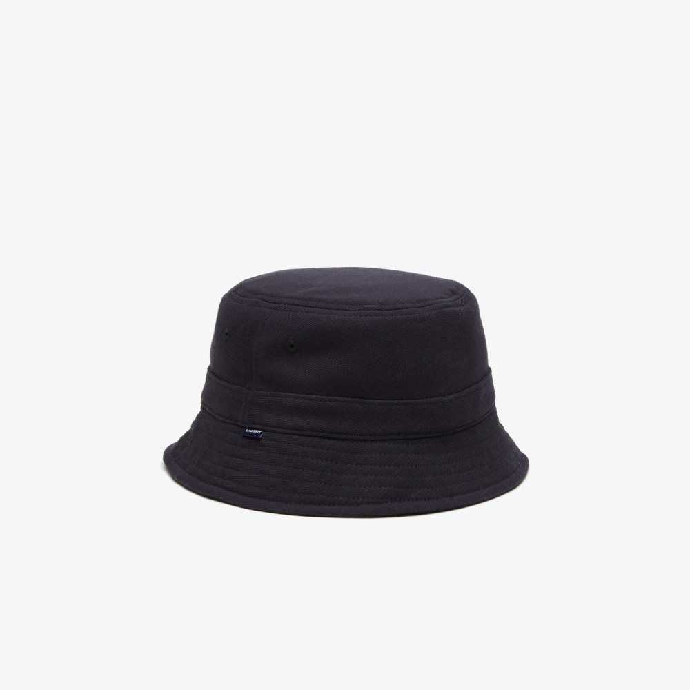 Lacoste Organic Algodon Bucket Azul Marino Azules | 0738-TGMJR