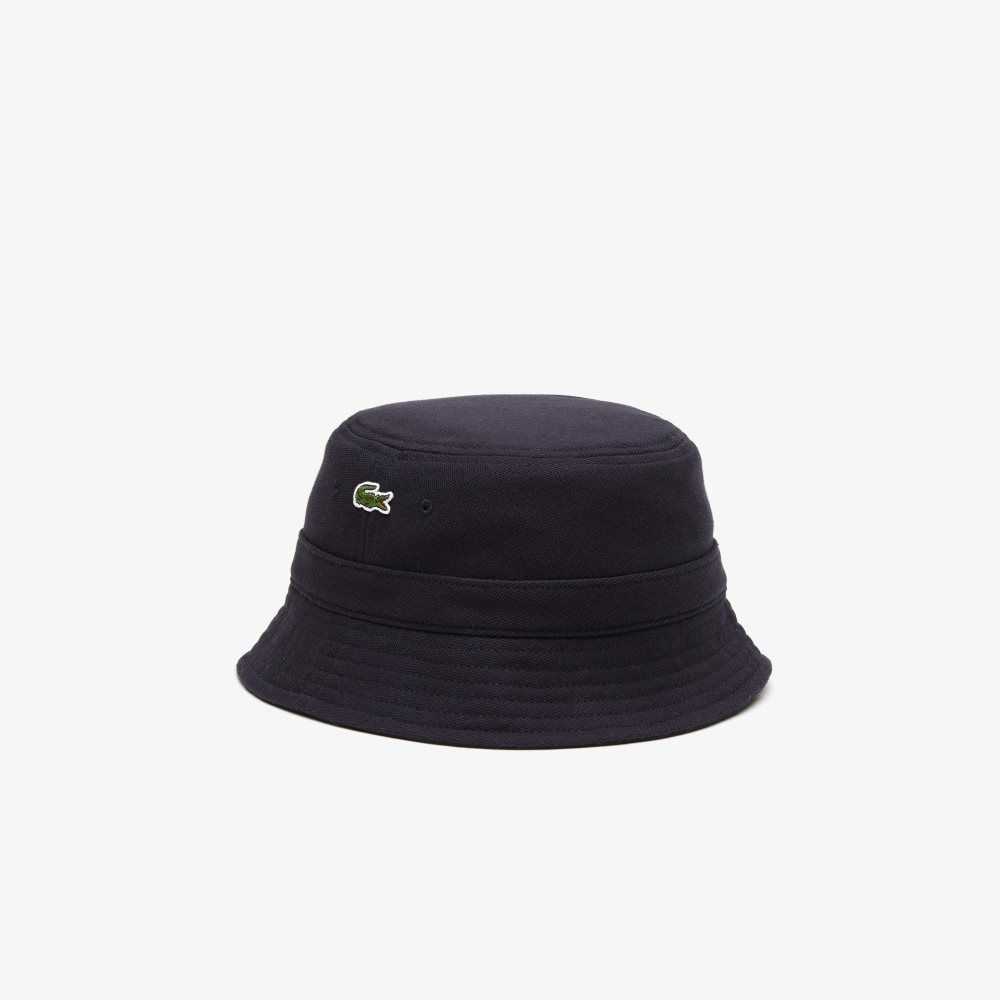 Lacoste Organic Algodon Bucket Azul Marino Azules | 0738-TGMJR