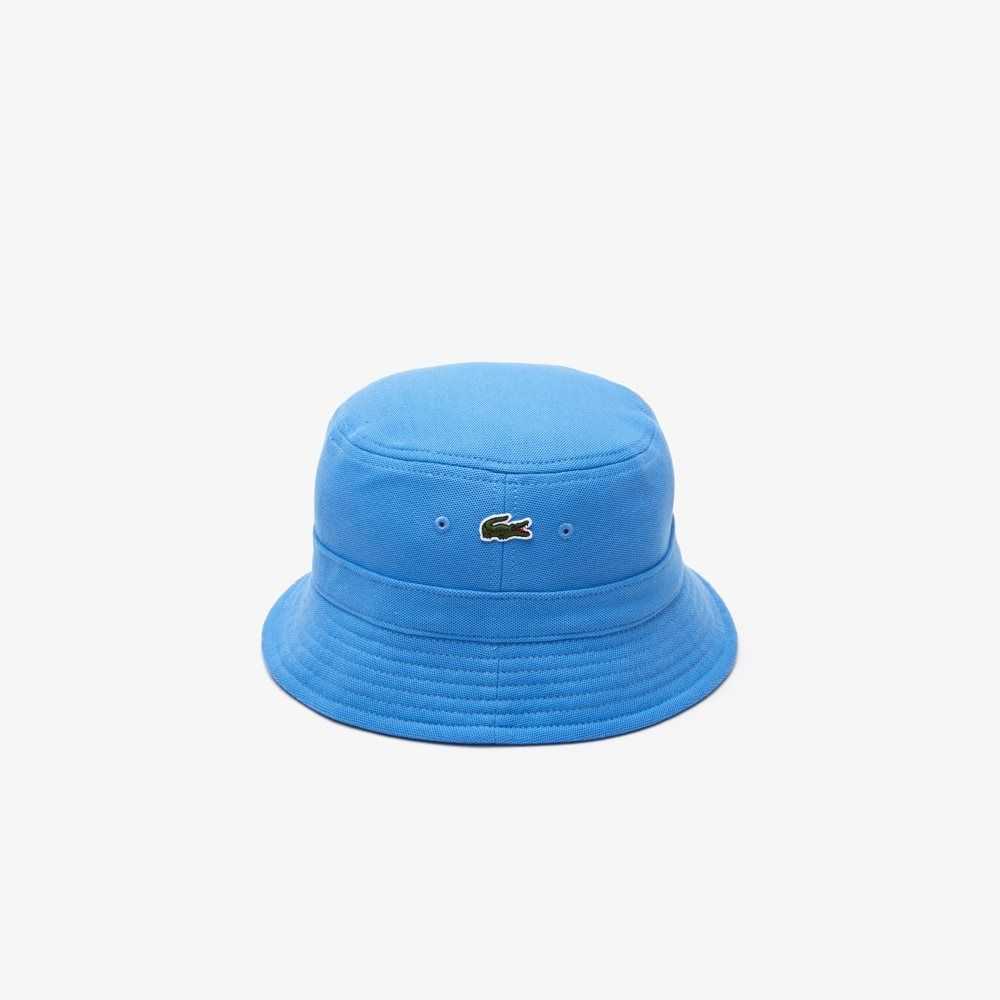 Lacoste Organic Algodon Bucket Azules | 5893-PBXWE