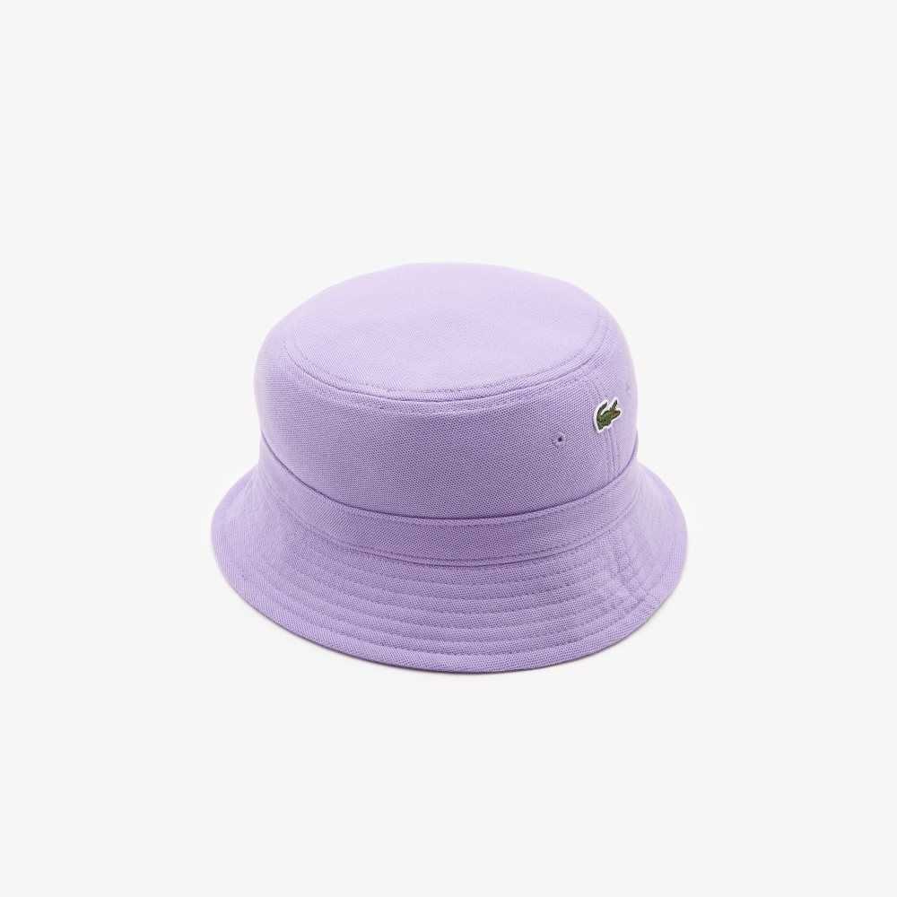 Lacoste Organic Algodon Bucket Moradas | 1843-NMADE