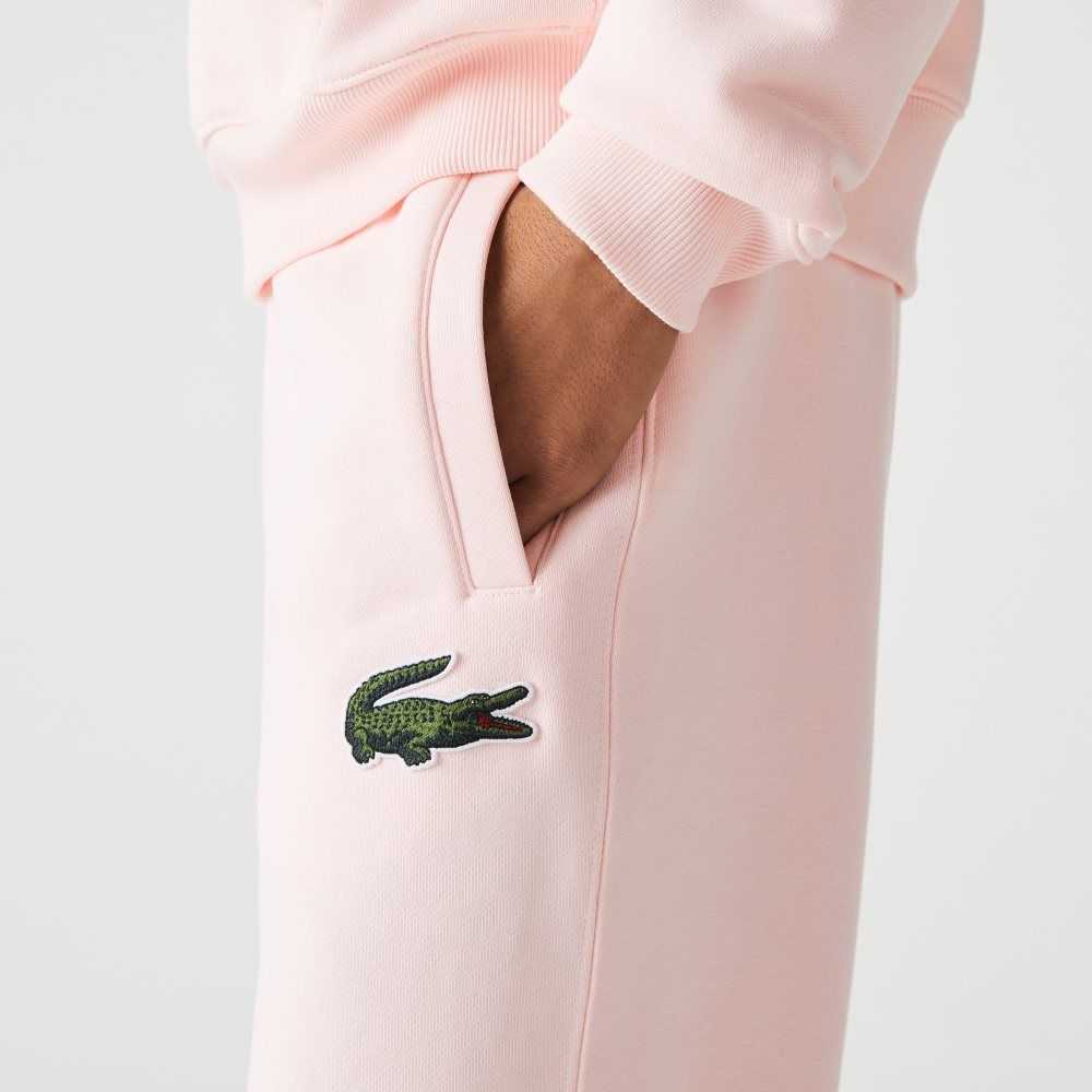 Lacoste Organic Algodon Fleece Rosas Claro | 9801-YRXPB